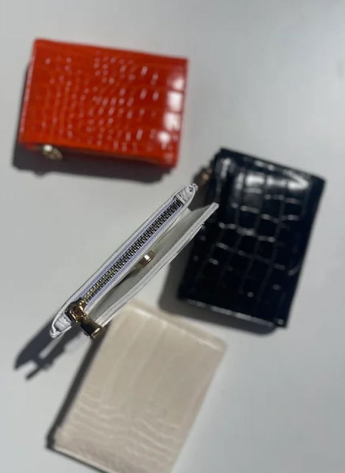 Magnetli Kroko Cüzdan