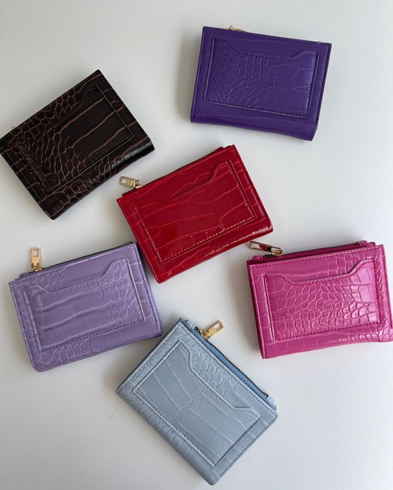 Magnetli Kroko Cüzdan