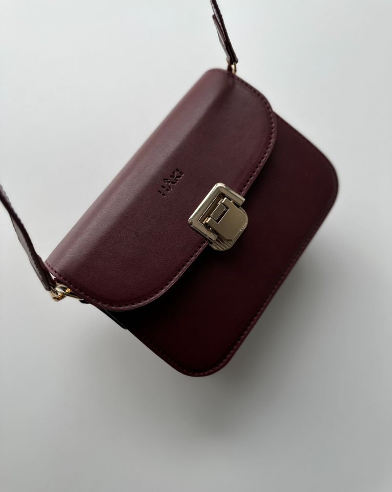 Sofia Askılı Çanta Bordo