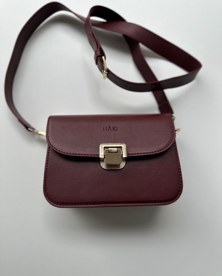 Sofia Askılı Çanta Bordo