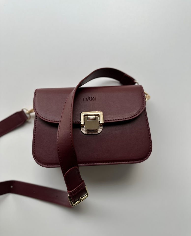 Sofia Askılı Çanta Bordo