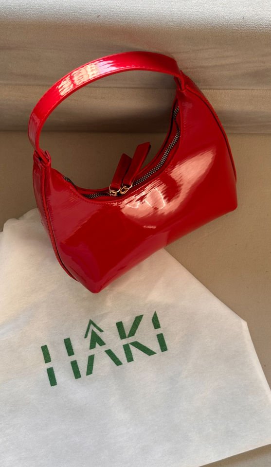 Gigi Baget Çanta Kırmızı