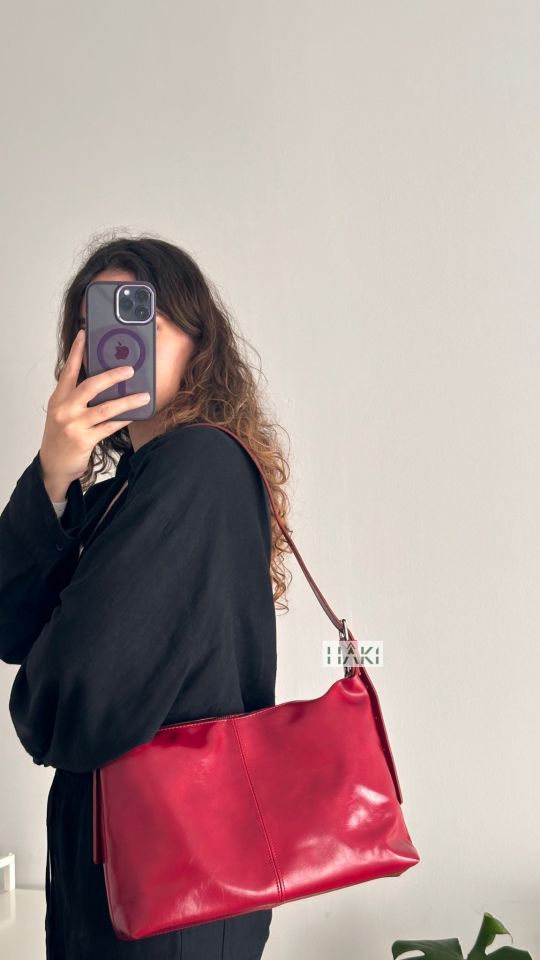 Rubban Bag Kırmızı