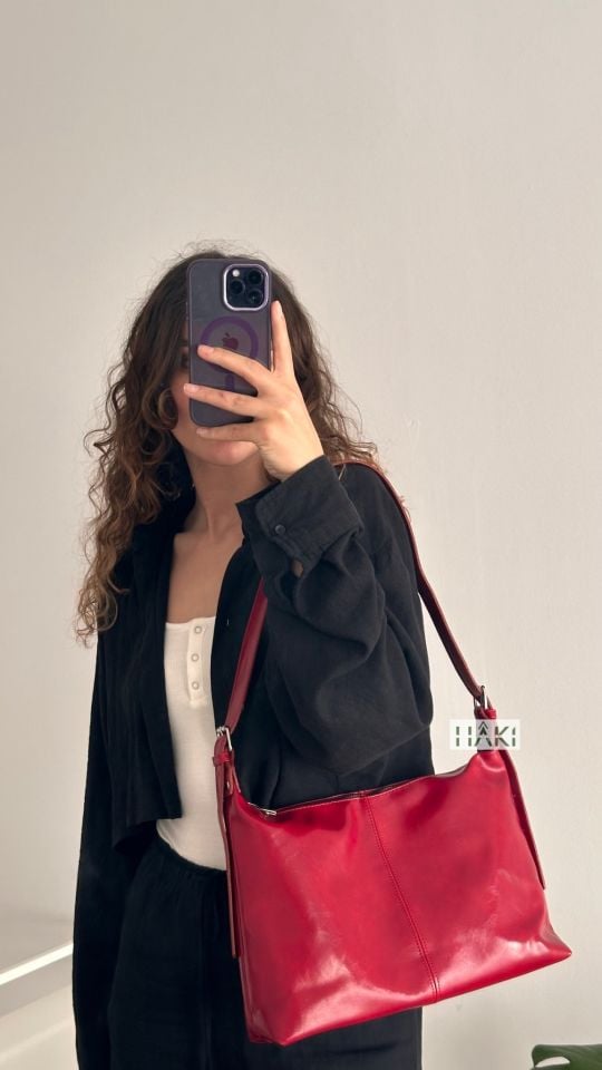 Rubban Bag Kırmızı