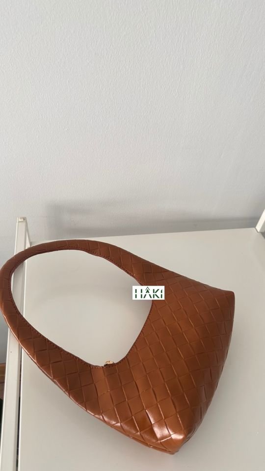 Chubu Örgü Desen Taba Baget Çanta