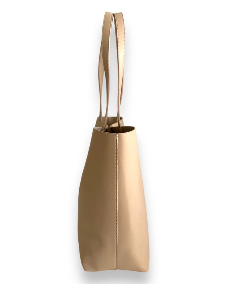 Scone Shopper Tote Çanta Bej