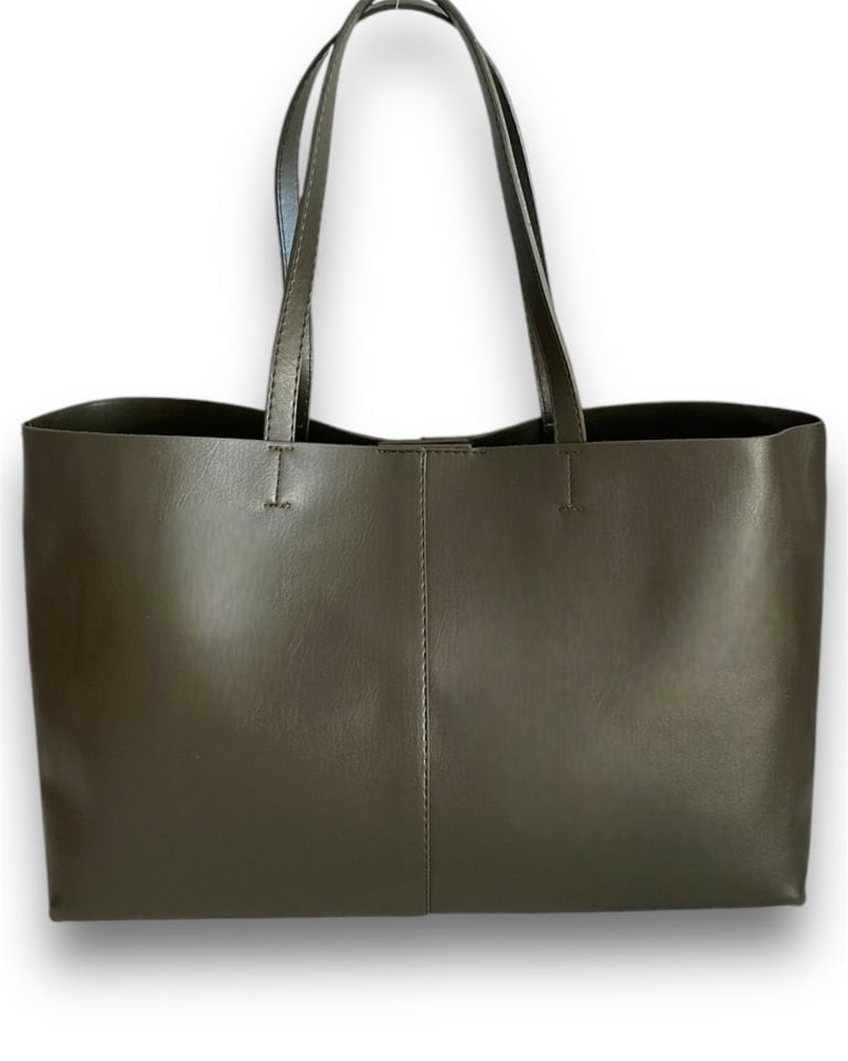 Scone Shopper Tote Çanta Haki