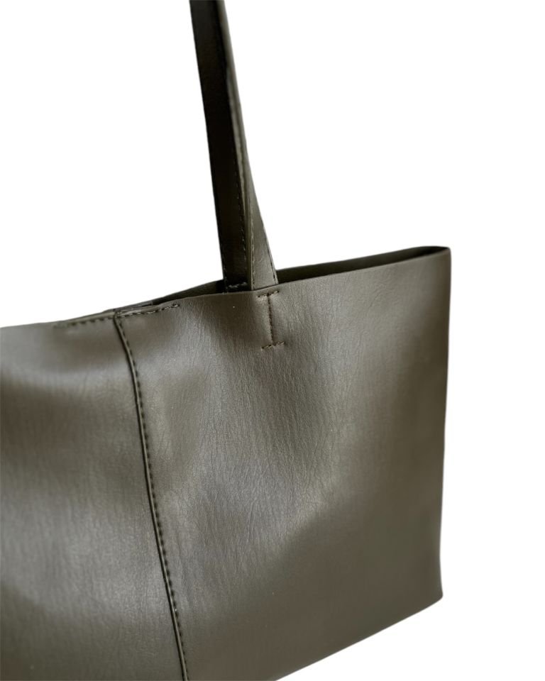 Scone Shopper Tote Çanta Haki