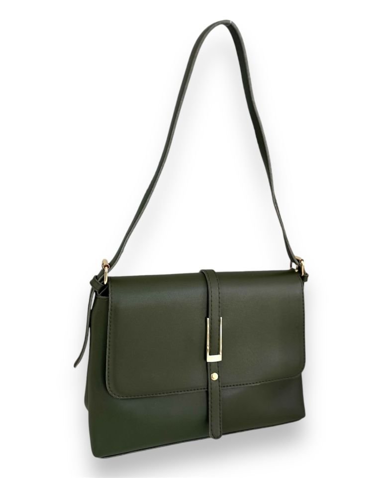 Pie Omuz Çantası Yeşil