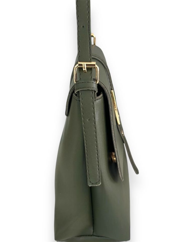Pie Omuz Çantası Yeşil