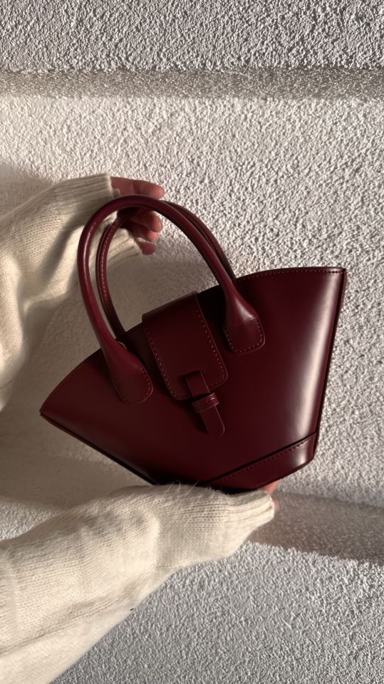 Marga Omuz Çantası Bordo