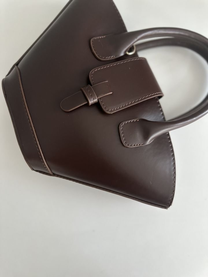 Marga Omuz Çantası Acı Kahve