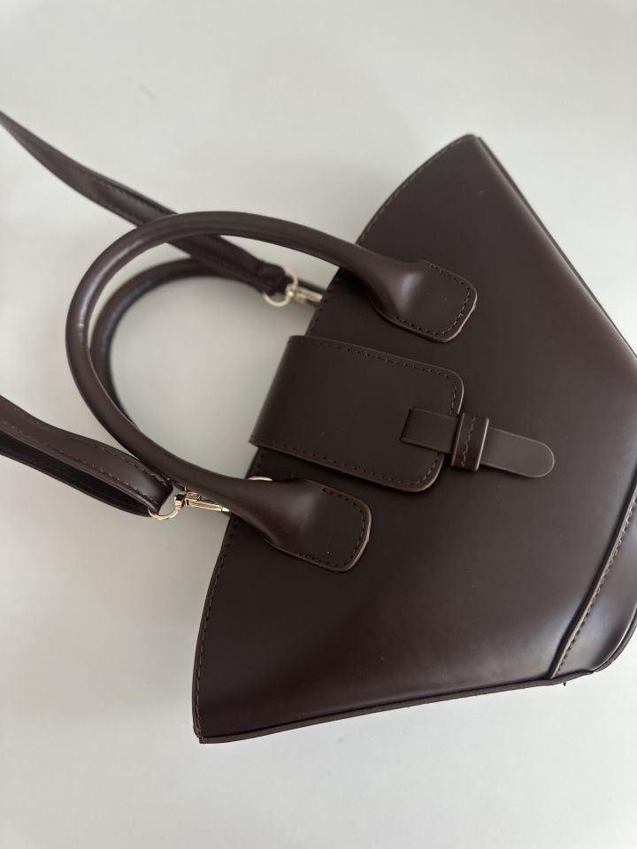 Marga Omuz Çantası Acı Kahve