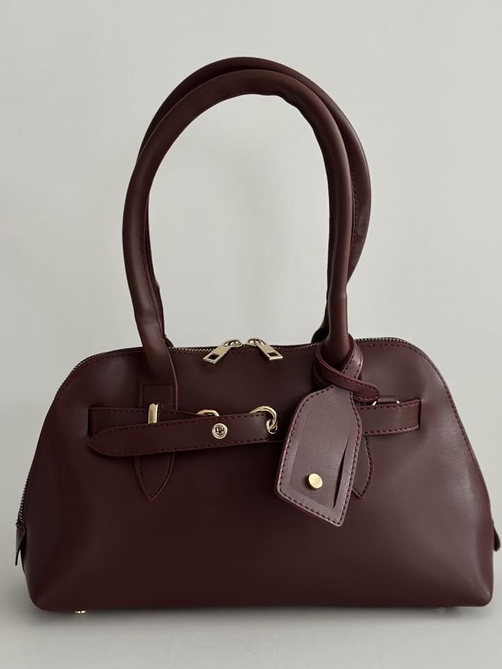 Niki El ve Omuz Çantası Bordo