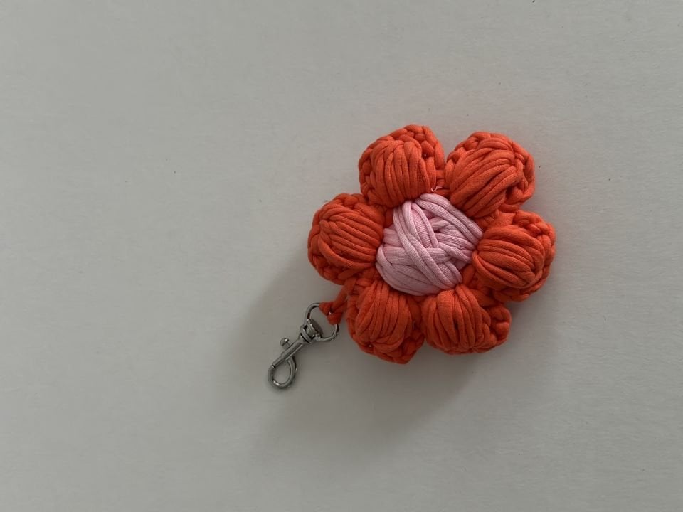 Flower Charm Turuncu