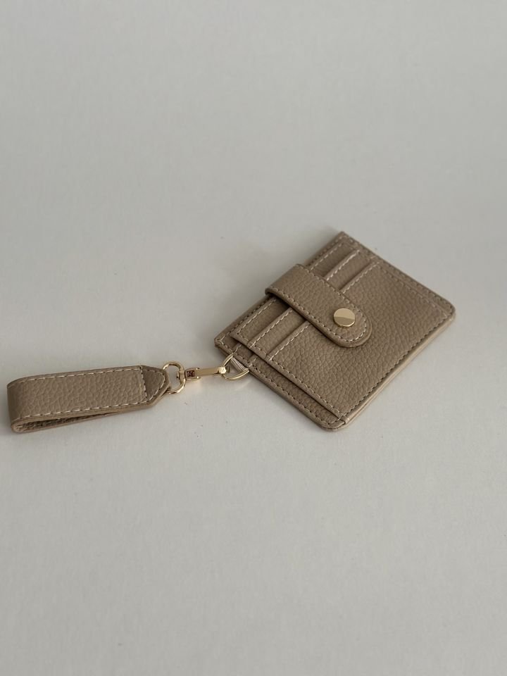 Evie Mini Kartlık Cüzdan Krem