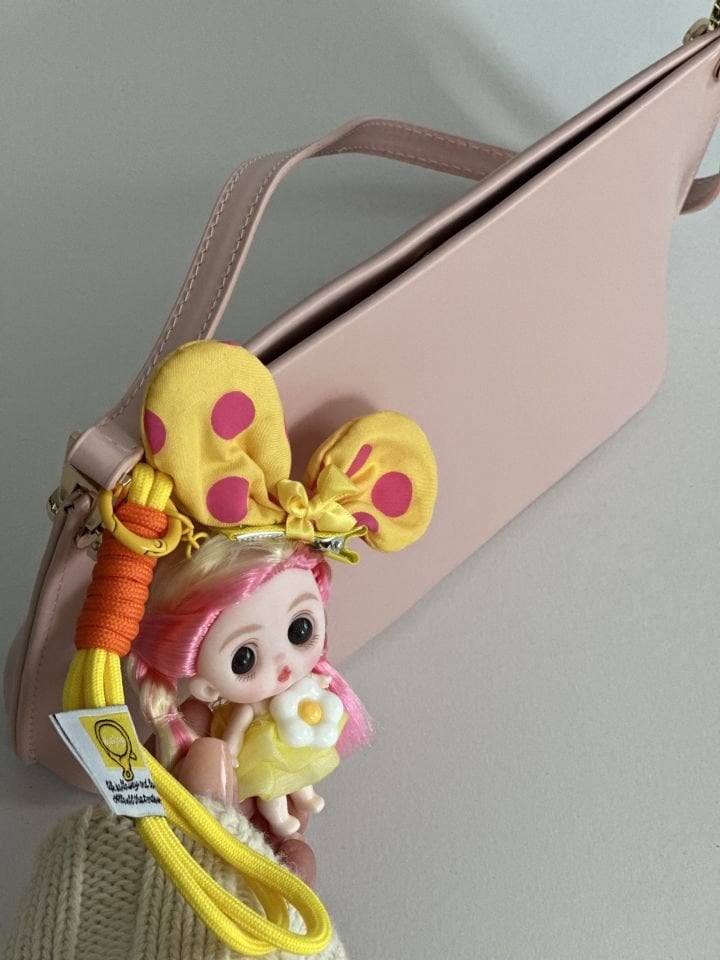 Mini DlDoll Charm Anahtarlık Sarı
