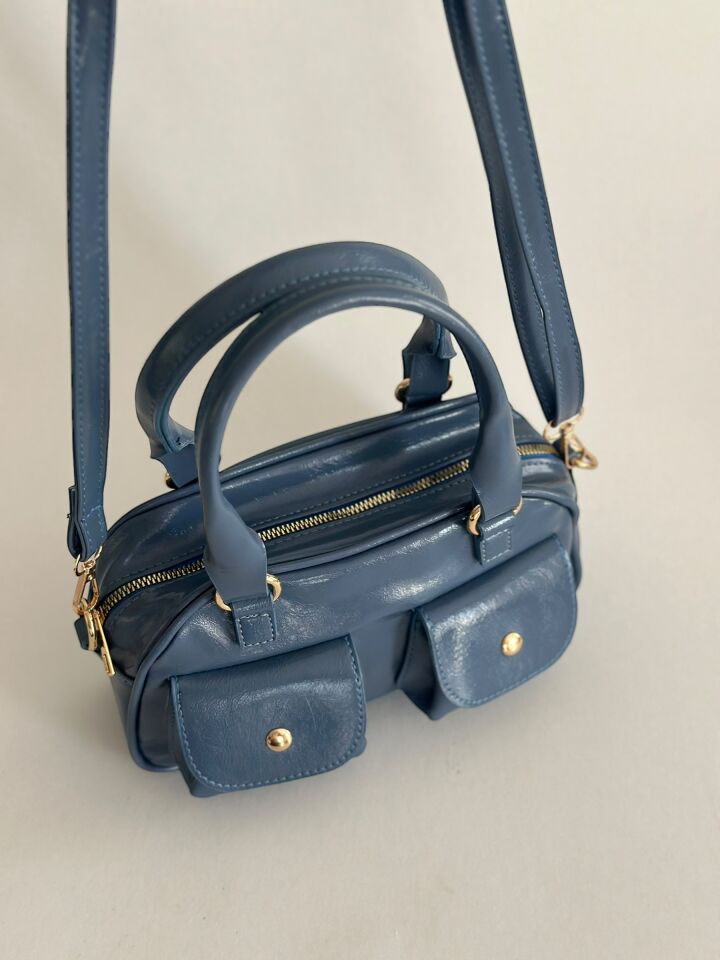 Jordi Mini El ve Omuz Çantası Bebe Mavi