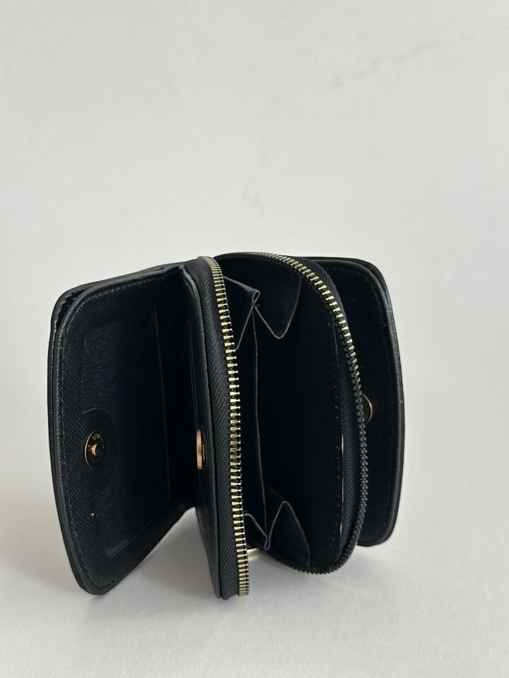 Mandy Kartlık Detay Kadın Cüzdan Siyah